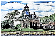 Morgan Point Light Digi Paint